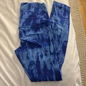 Lululemon tie dye align leggings